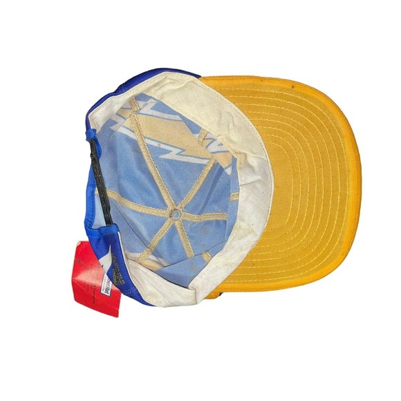 Vintage HelmetHat San Diego Chargers Helmet Snapback Hat NWT - Picture 4 of 5